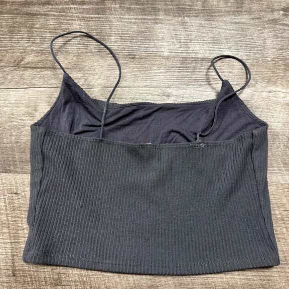 Garage Ribbed Tank Top Crop Top Size Medium - Picture 7 of 7